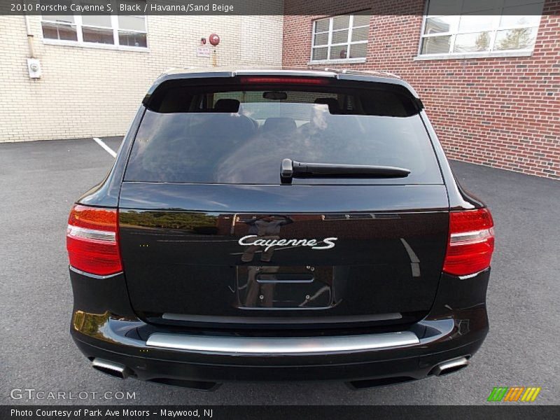 Black / Havanna/Sand Beige 2010 Porsche Cayenne S