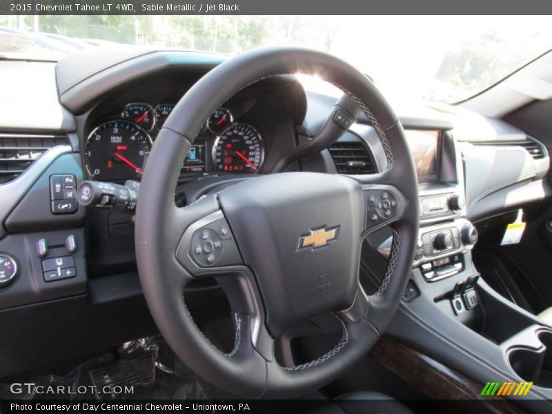 Sable Metallic / Jet Black 2015 Chevrolet Tahoe LT 4WD