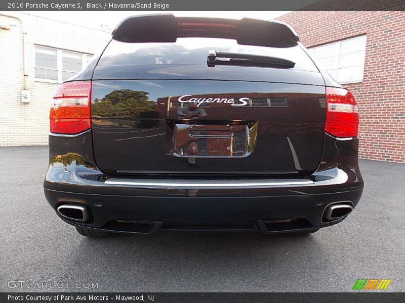 Black / Havanna/Sand Beige 2010 Porsche Cayenne S