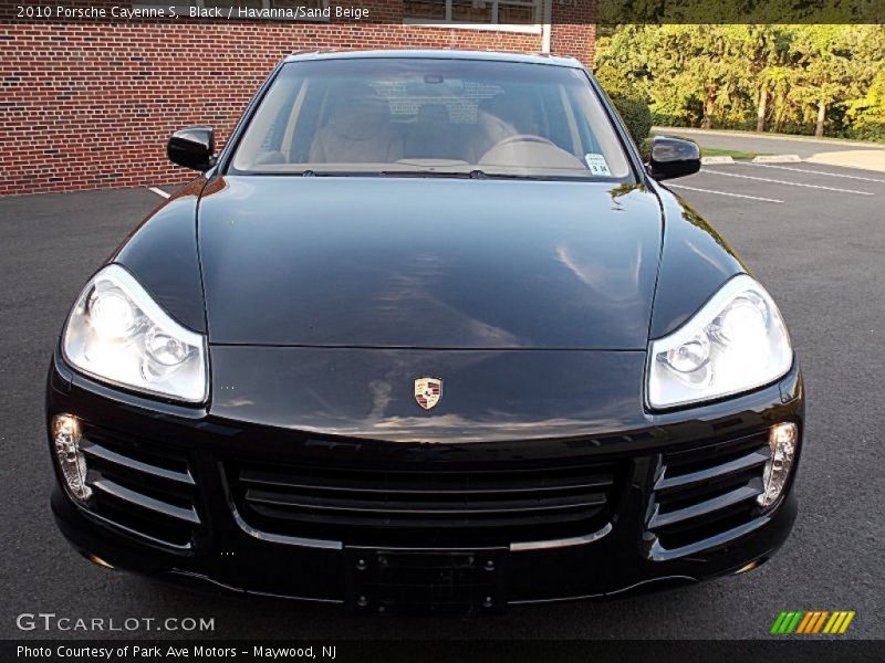 Black / Havanna/Sand Beige 2010 Porsche Cayenne S