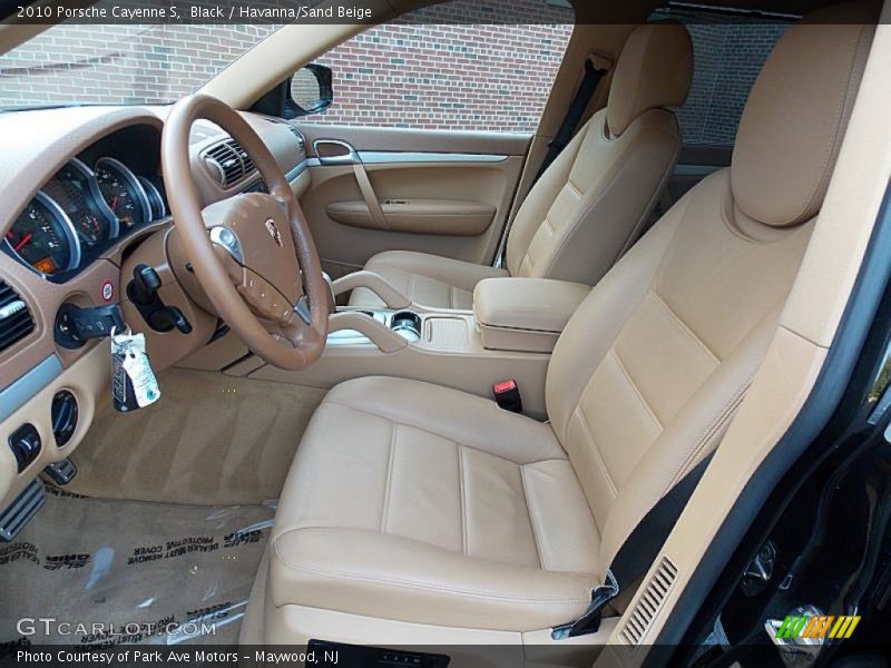 Black / Havanna/Sand Beige 2010 Porsche Cayenne S