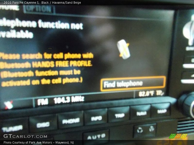 Black / Havanna/Sand Beige 2010 Porsche Cayenne S