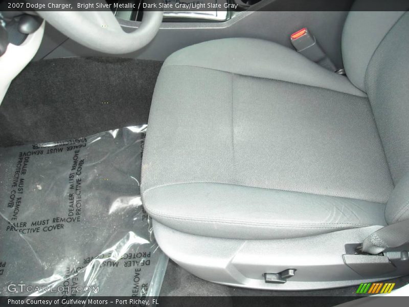 Bright Silver Metallic / Dark Slate Gray/Light Slate Gray 2007 Dodge Charger