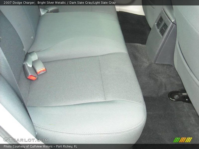 Bright Silver Metallic / Dark Slate Gray/Light Slate Gray 2007 Dodge Charger