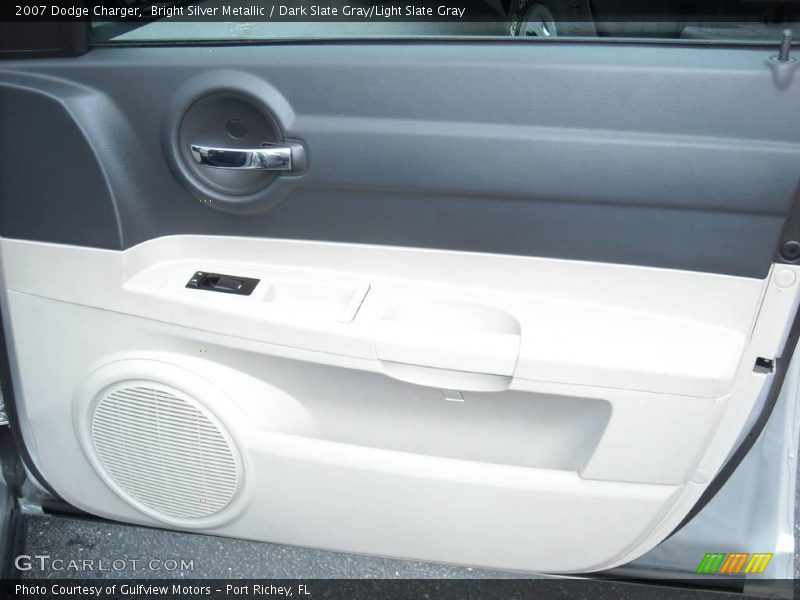 Bright Silver Metallic / Dark Slate Gray/Light Slate Gray 2007 Dodge Charger