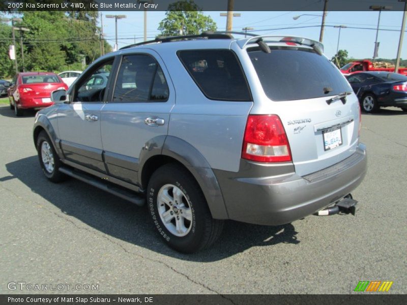 Ice Blue Metallic / Gray 2005 Kia Sorento LX 4WD