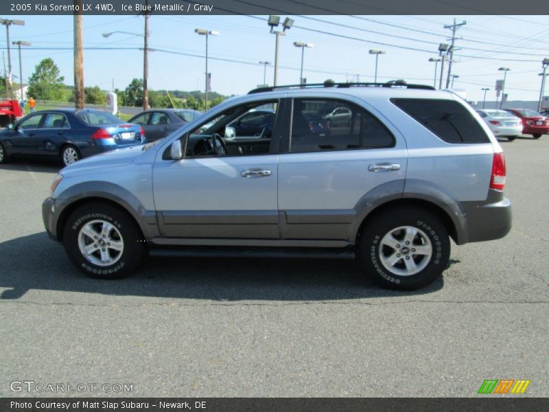 Ice Blue Metallic / Gray 2005 Kia Sorento LX 4WD