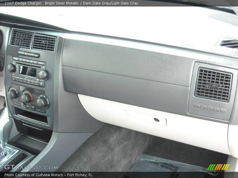 Bright Silver Metallic / Dark Slate Gray/Light Slate Gray 2007 Dodge Charger