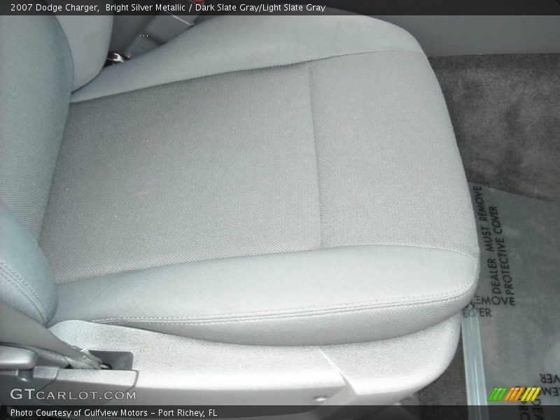 Bright Silver Metallic / Dark Slate Gray/Light Slate Gray 2007 Dodge Charger