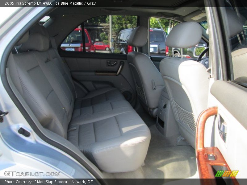 Ice Blue Metallic / Gray 2005 Kia Sorento LX 4WD
