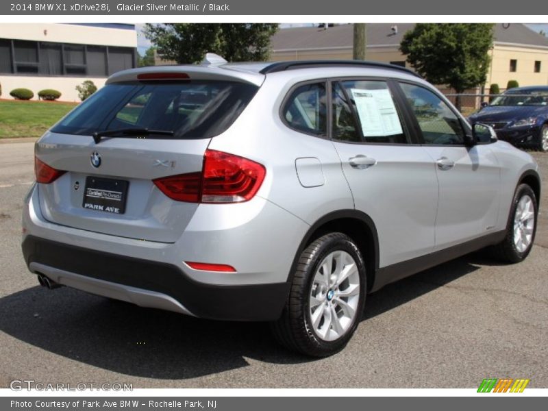 Glacier Silver Metallic / Black 2014 BMW X1 xDrive28i