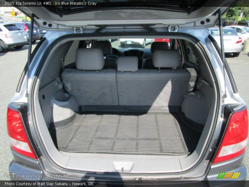 Ice Blue Metallic / Gray 2005 Kia Sorento LX 4WD