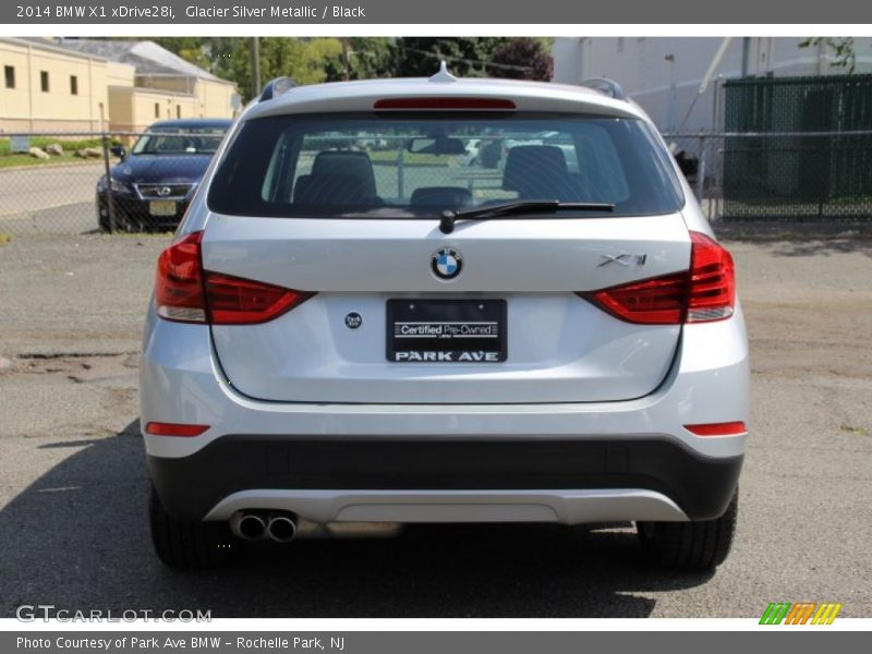 Glacier Silver Metallic / Black 2014 BMW X1 xDrive28i
