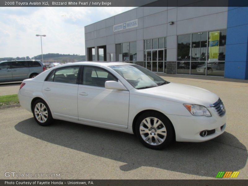 Blizzard White Pearl / Ivory Beige 2008 Toyota Avalon XLS