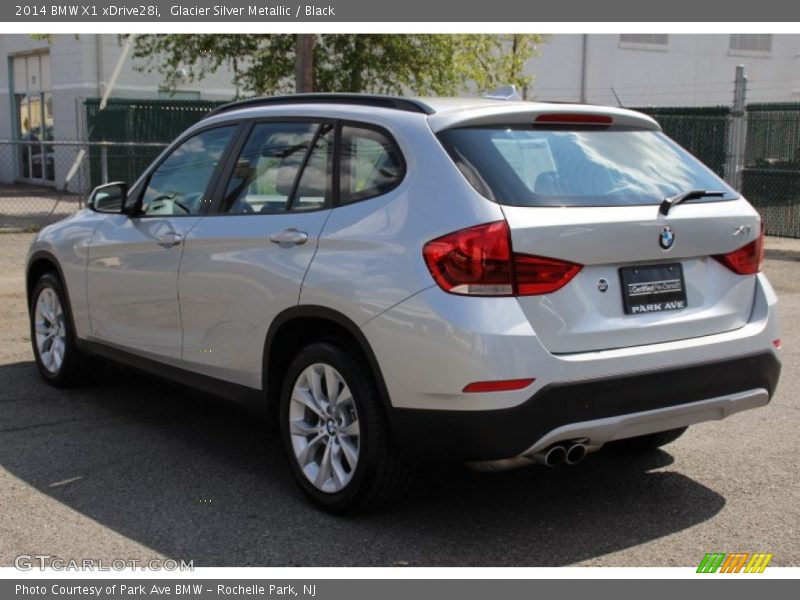 Glacier Silver Metallic / Black 2014 BMW X1 xDrive28i