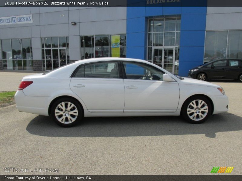 Blizzard White Pearl / Ivory Beige 2008 Toyota Avalon XLS