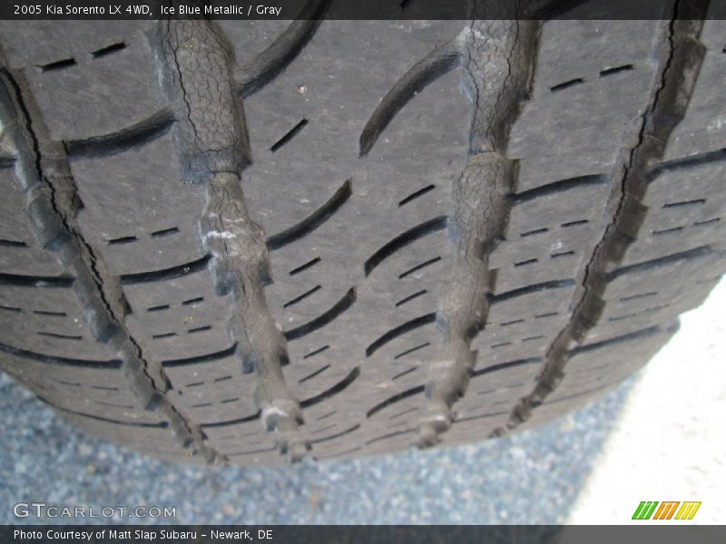 Ice Blue Metallic / Gray 2005 Kia Sorento LX 4WD