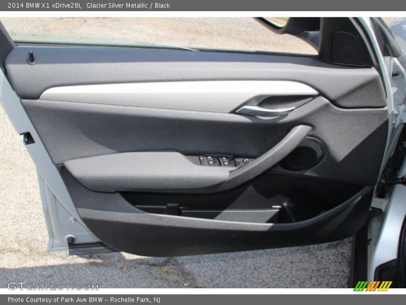 Glacier Silver Metallic / Black 2014 BMW X1 xDrive28i