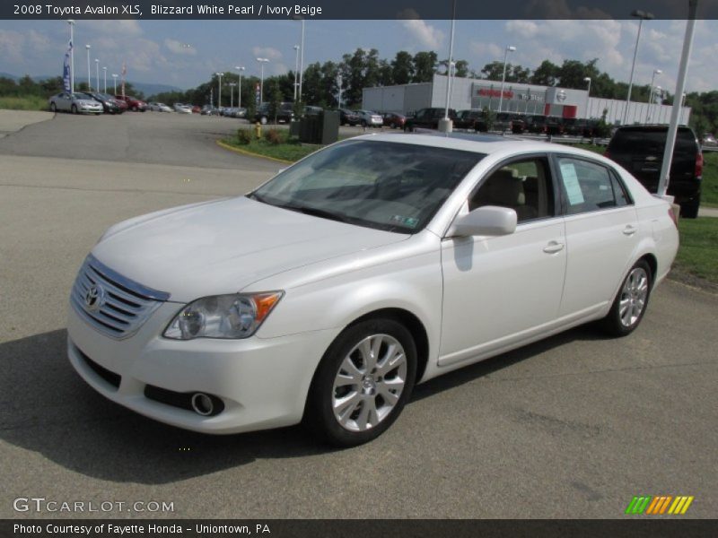 Blizzard White Pearl / Ivory Beige 2008 Toyota Avalon XLS