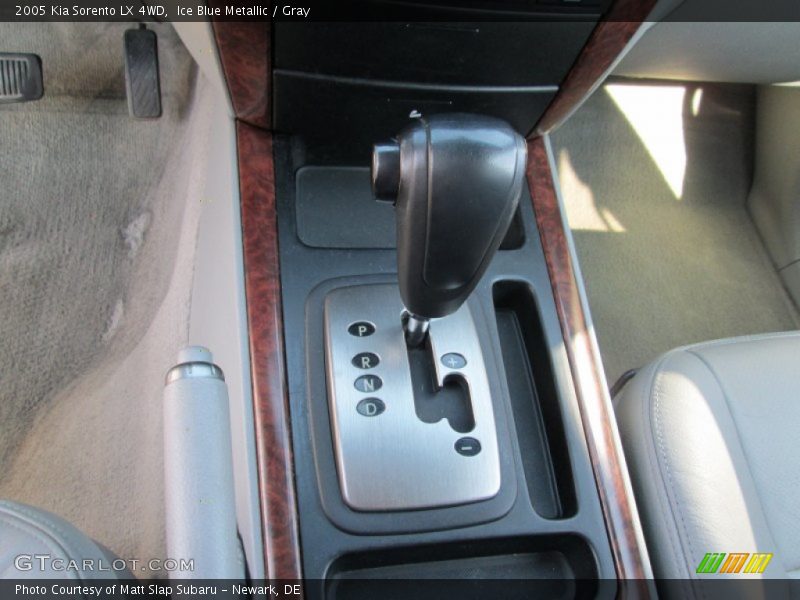 Ice Blue Metallic / Gray 2005 Kia Sorento LX 4WD