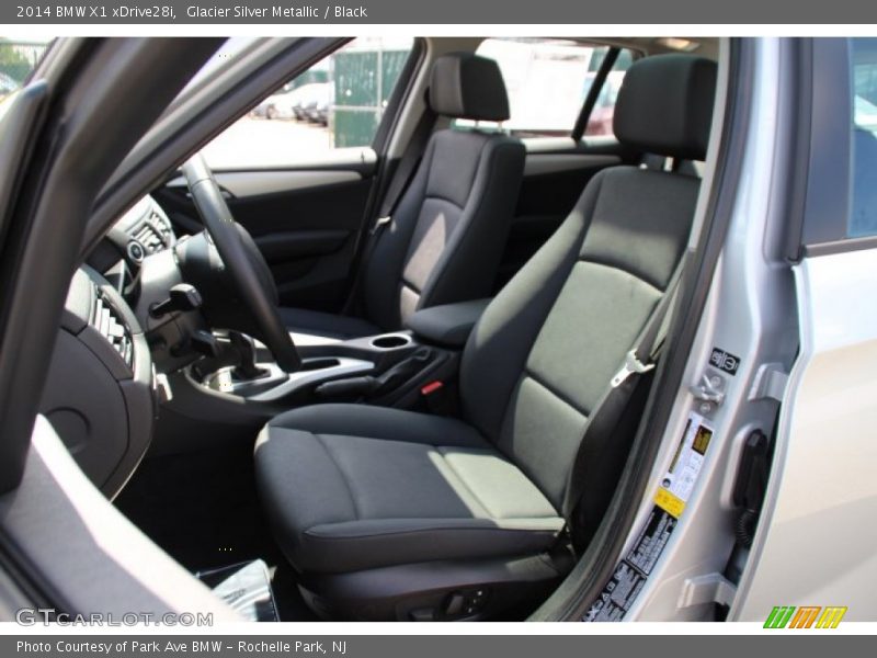 Glacier Silver Metallic / Black 2014 BMW X1 xDrive28i
