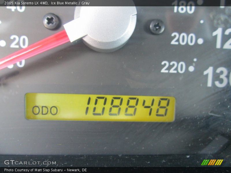 Ice Blue Metallic / Gray 2005 Kia Sorento LX 4WD