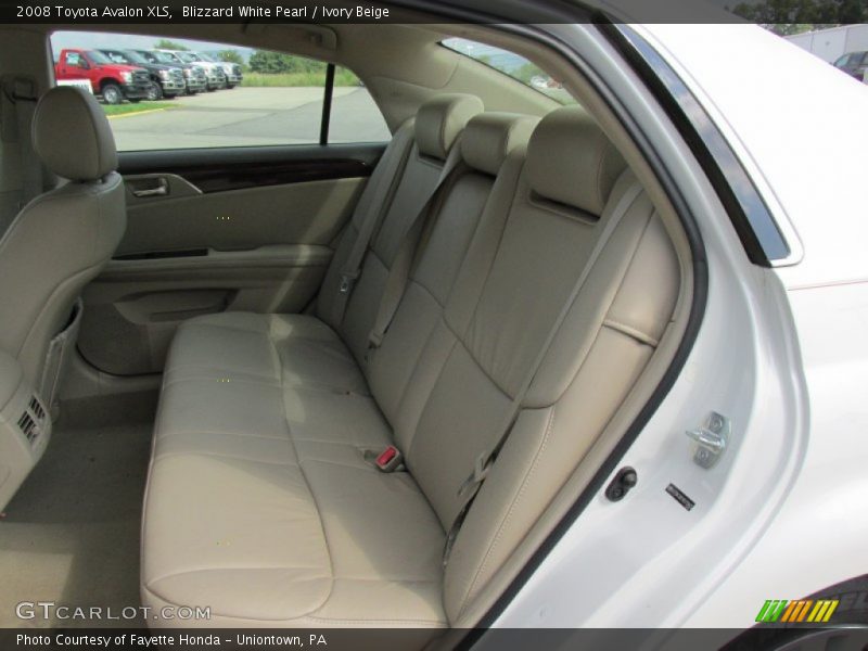 Blizzard White Pearl / Ivory Beige 2008 Toyota Avalon XLS