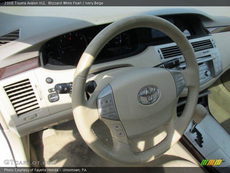 Blizzard White Pearl / Ivory Beige 2008 Toyota Avalon XLS