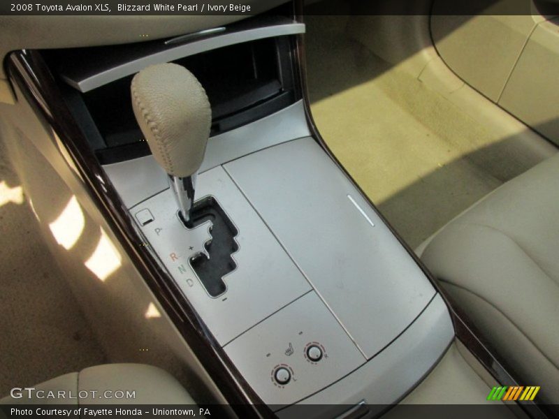 Blizzard White Pearl / Ivory Beige 2008 Toyota Avalon XLS