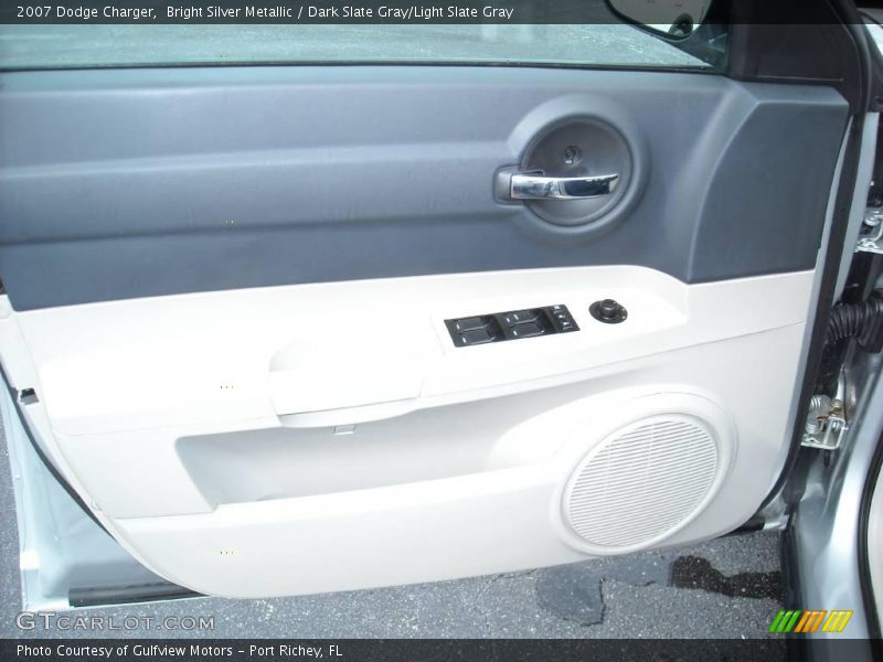 Bright Silver Metallic / Dark Slate Gray/Light Slate Gray 2007 Dodge Charger