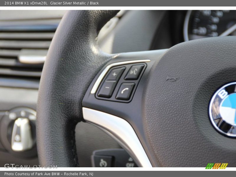 Glacier Silver Metallic / Black 2014 BMW X1 xDrive28i