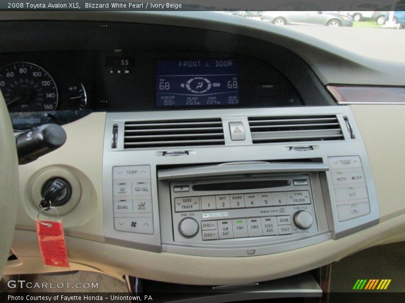 Blizzard White Pearl / Ivory Beige 2008 Toyota Avalon XLS