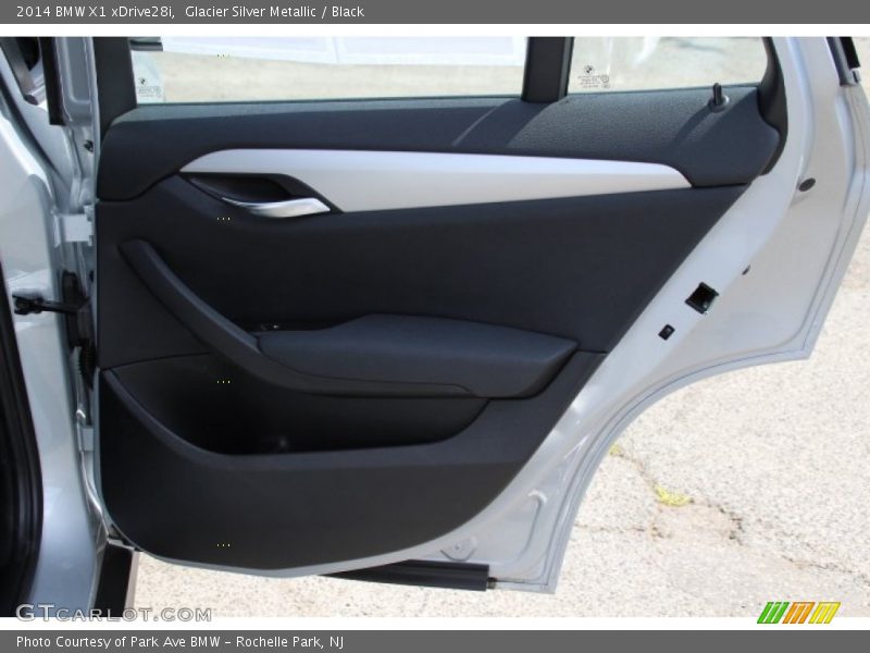 Glacier Silver Metallic / Black 2014 BMW X1 xDrive28i