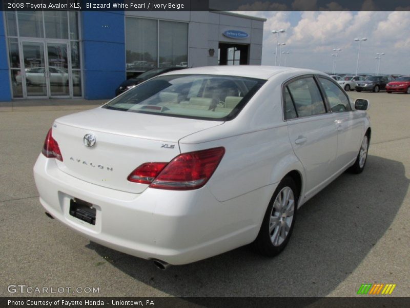 Blizzard White Pearl / Ivory Beige 2008 Toyota Avalon XLS