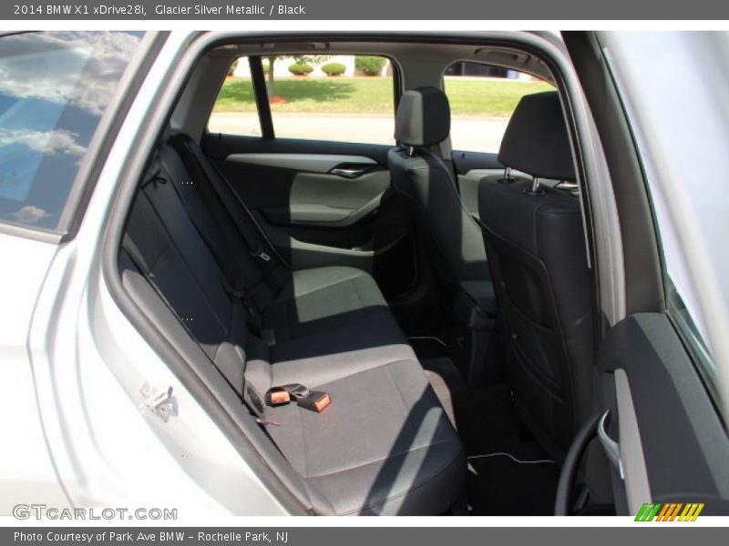 Glacier Silver Metallic / Black 2014 BMW X1 xDrive28i
