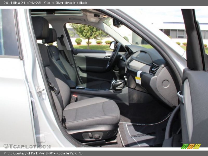 Glacier Silver Metallic / Black 2014 BMW X1 xDrive28i