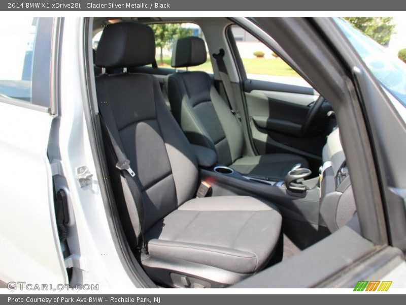 Glacier Silver Metallic / Black 2014 BMW X1 xDrive28i