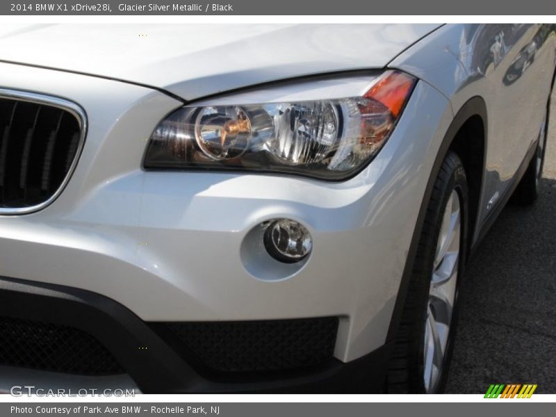 Glacier Silver Metallic / Black 2014 BMW X1 xDrive28i