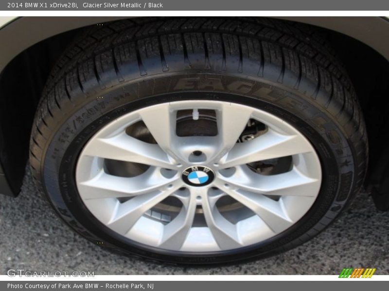 Glacier Silver Metallic / Black 2014 BMW X1 xDrive28i
