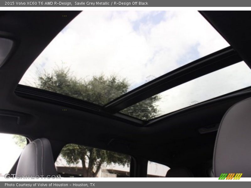 Sunroof of 2015 XC60 T6 AWD R-Design