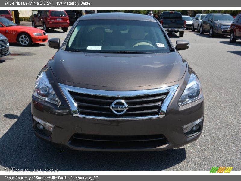 Java Metallic / Beige 2014 Nissan Altima 2.5 SV