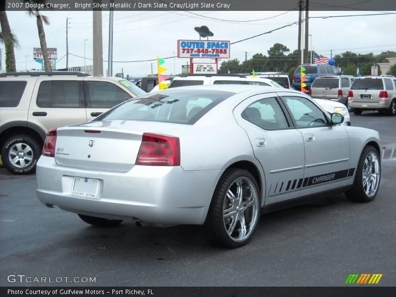 Bright Silver Metallic / Dark Slate Gray/Light Slate Gray 2007 Dodge Charger