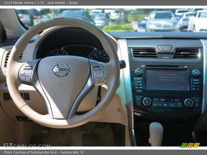 Java Metallic / Beige 2014 Nissan Altima 2.5 SV
