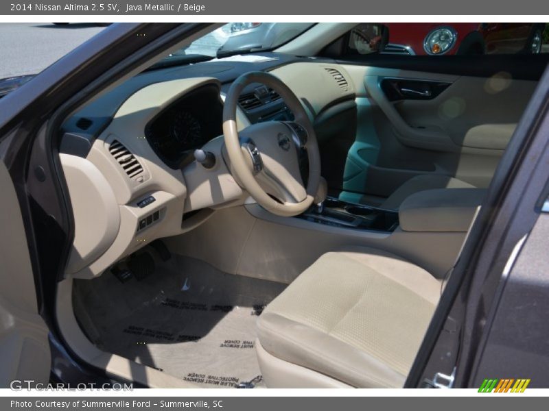 Java Metallic / Beige 2014 Nissan Altima 2.5 SV