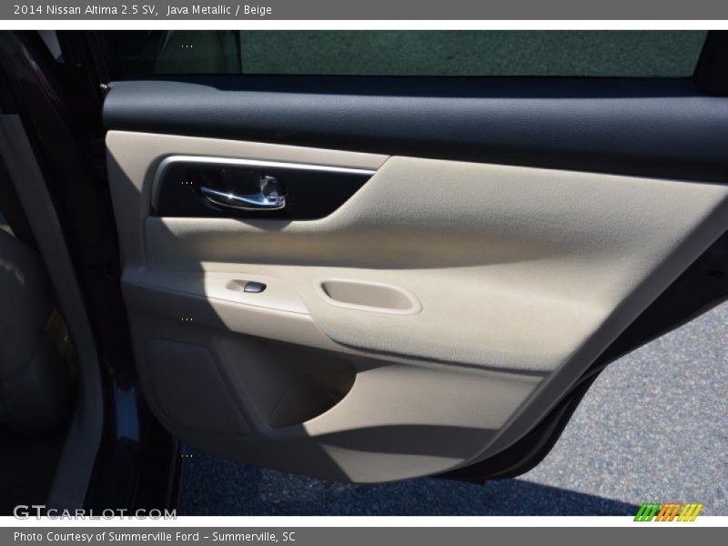 Java Metallic / Beige 2014 Nissan Altima 2.5 SV