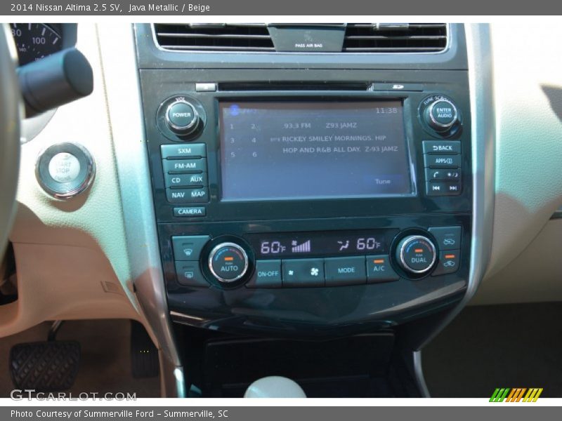 Java Metallic / Beige 2014 Nissan Altima 2.5 SV