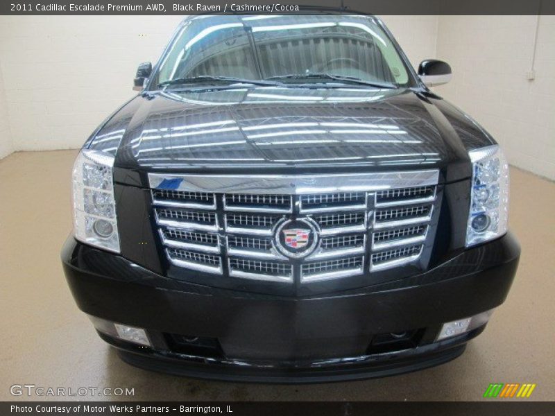 Black Raven / Cashmere/Cocoa 2011 Cadillac Escalade Premium AWD