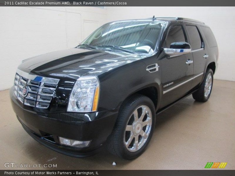 Black Raven / Cashmere/Cocoa 2011 Cadillac Escalade Premium AWD