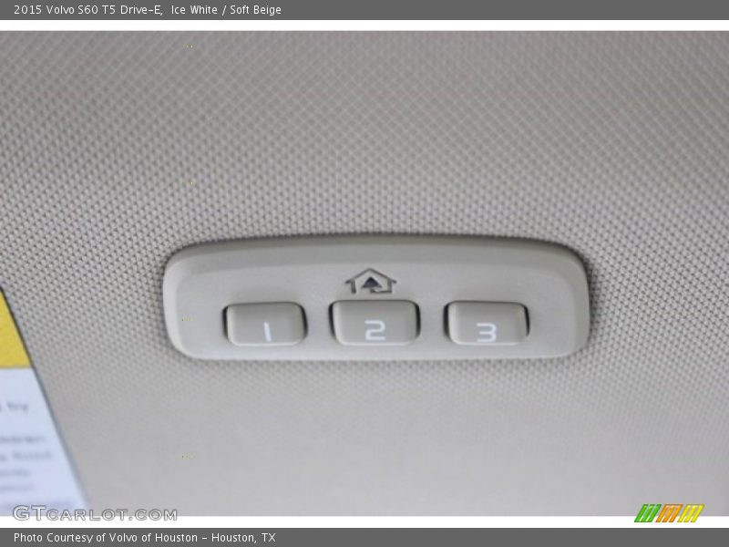 Ice White / Soft Beige 2015 Volvo S60 T5 Drive-E