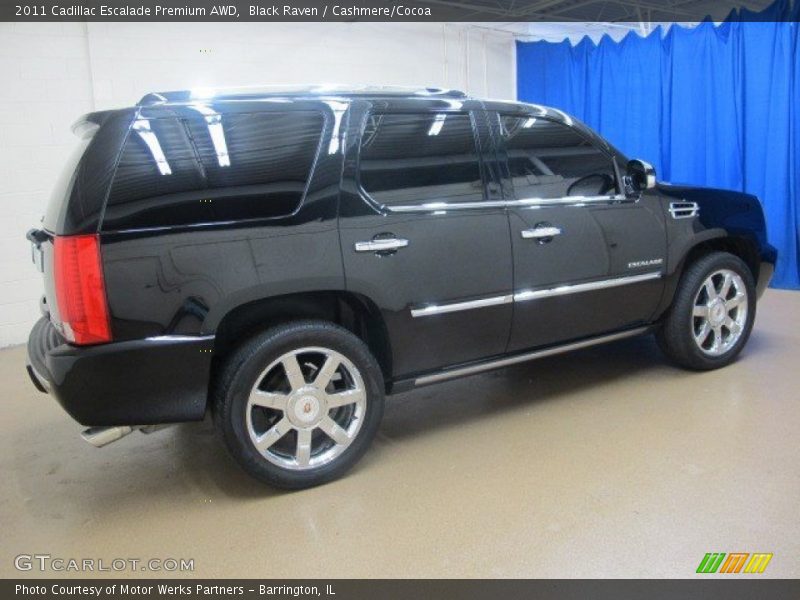 Black Raven / Cashmere/Cocoa 2011 Cadillac Escalade Premium AWD